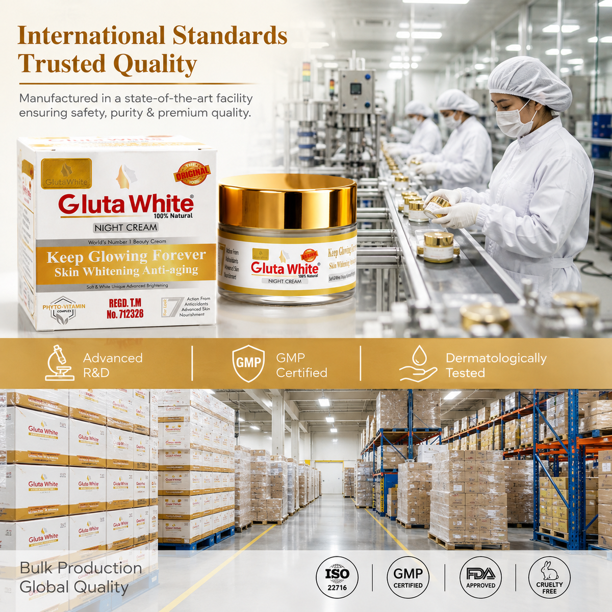 Gluta White Night Cream