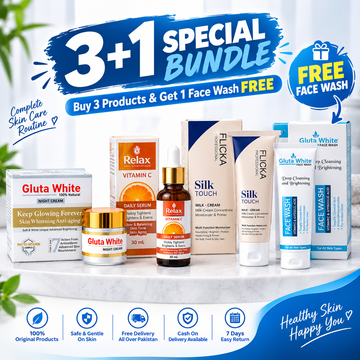 Ultra Fast Face Care Deal || Buy Deal & Get 1 Facewash FREE اگر 7 دن میں رزلٹ نہ ملے تو آپ اپنی رقم واپس لے سکتے ہیں۔