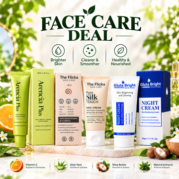 Complete Face Care Deal || 3 in 1 Face care OFFER اگر 7 دن میں رزلٹ نہ ملے تو آپ اپنی رقم واپس لے سکتے ہیں۔